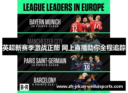 英超新赛季激战正酣 网上直播助你全程追踪